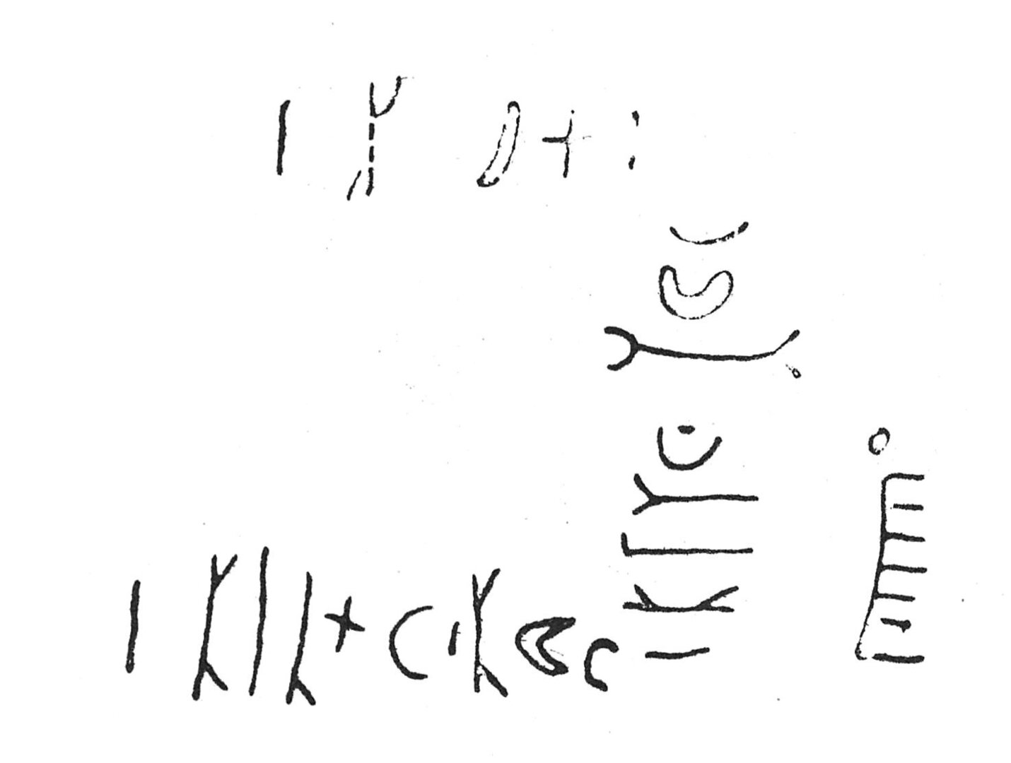 inscription of siglum C 5210