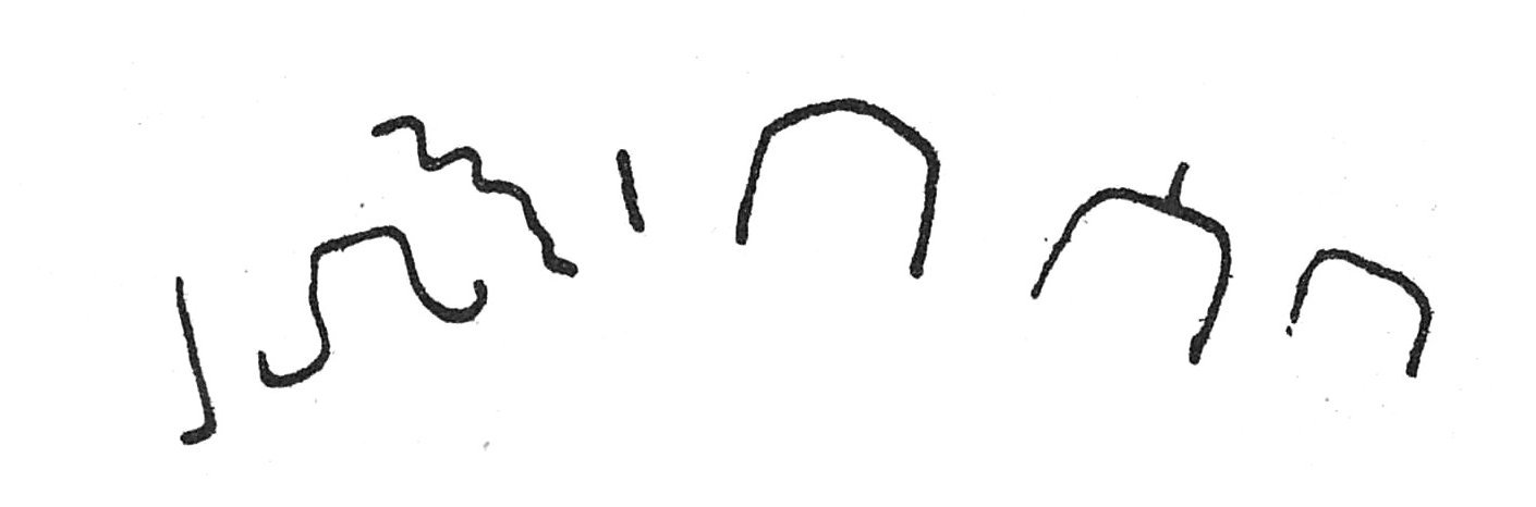inscription of siglum C 5227
