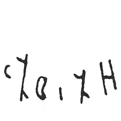 inscription of siglum C 5229