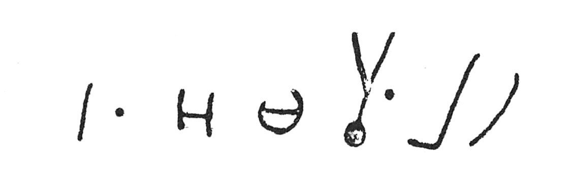 inscription of siglum C 5232