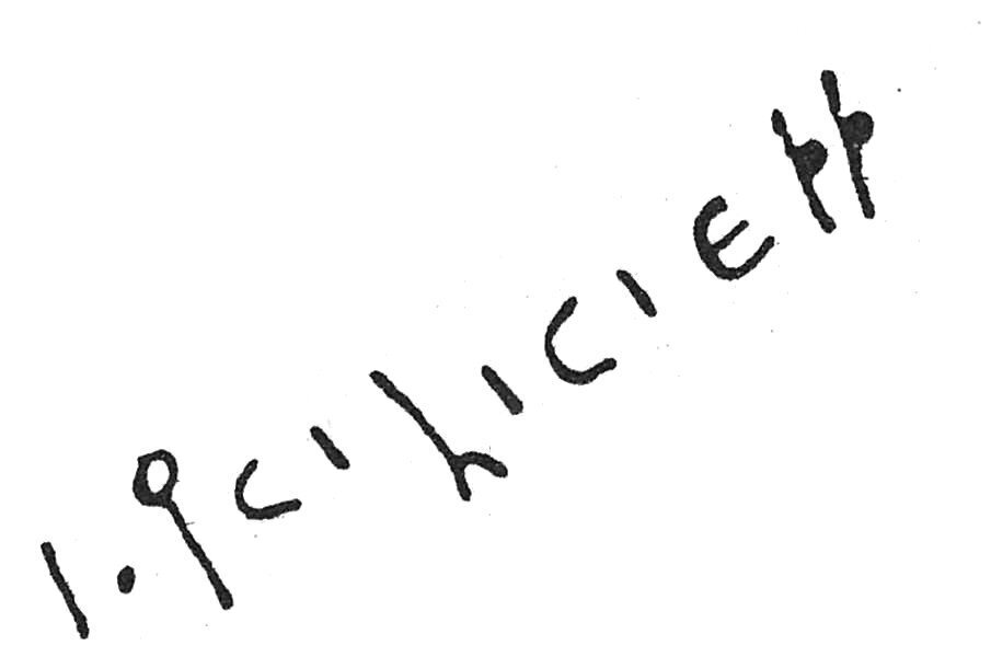 inscription of siglum C 5234