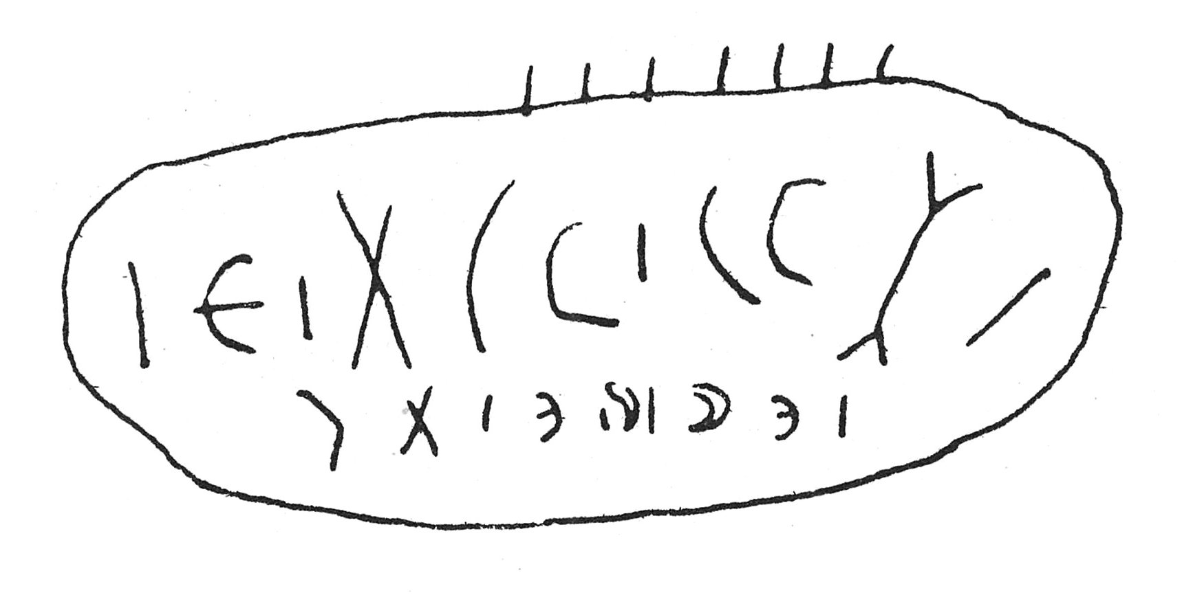 inscription of siglum C 5235