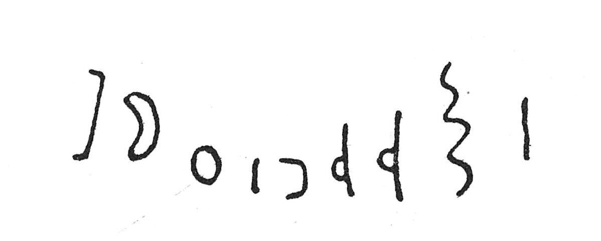 inscription of siglum C 5239