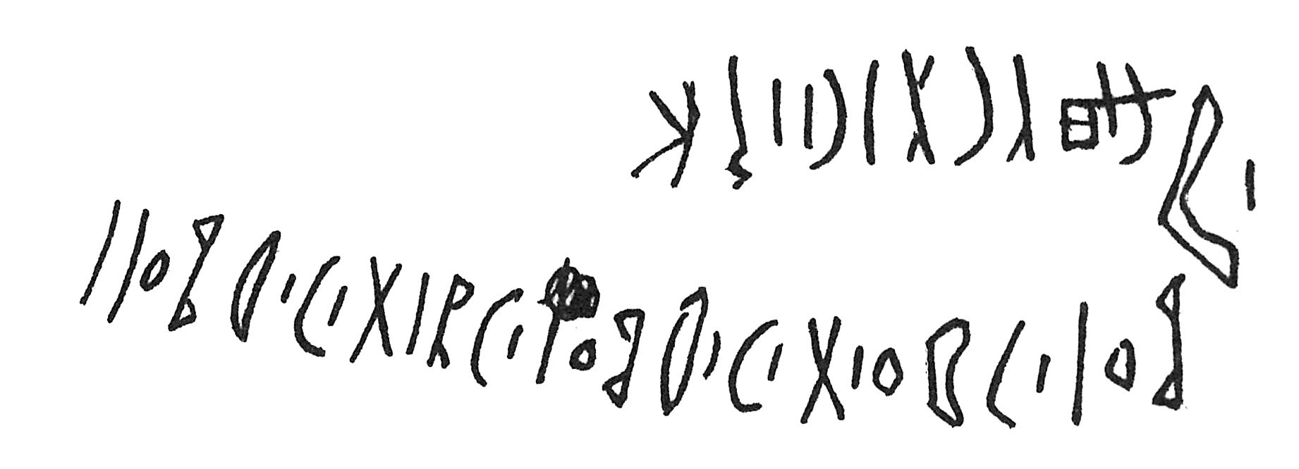 inscription of siglum C 524