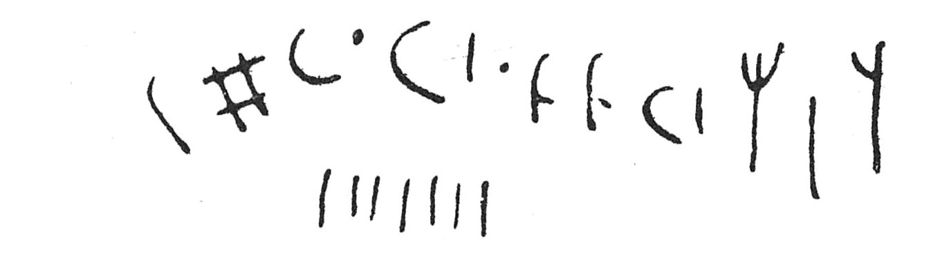 inscription of siglum C 5241