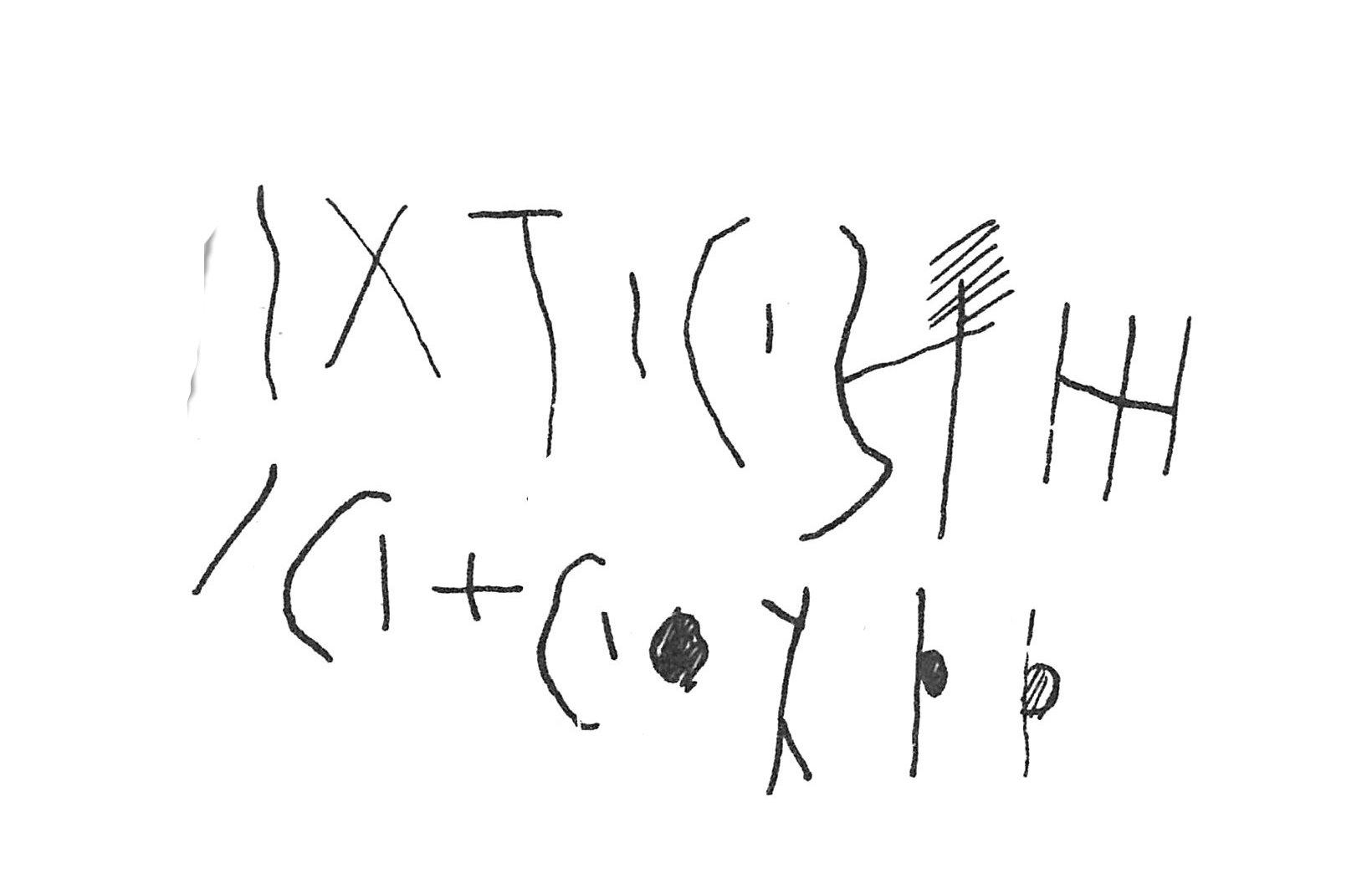 inscription of siglum C 528