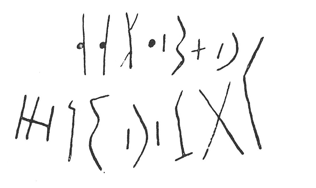 inscription of siglum C 529