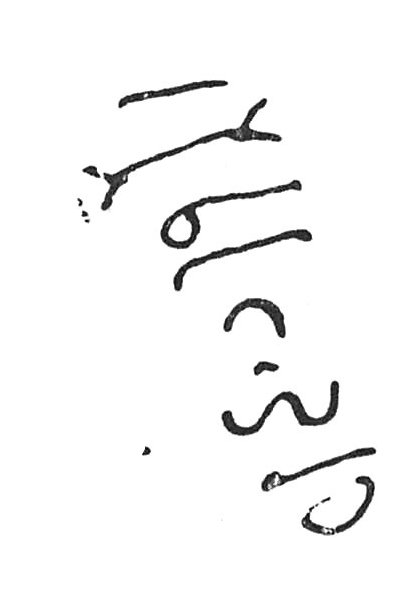 inscription of siglum C 5323