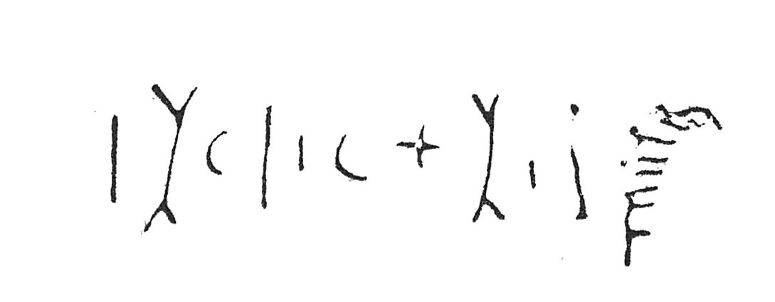 inscription of siglum C 5357