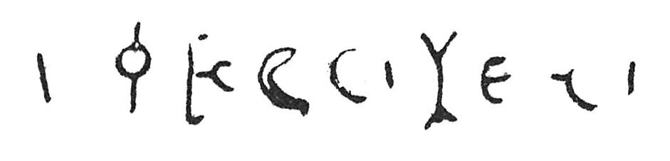inscription of siglum C 5368