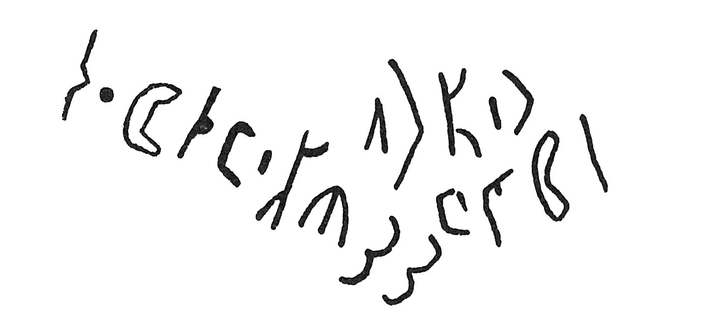 inscription of siglum C 539