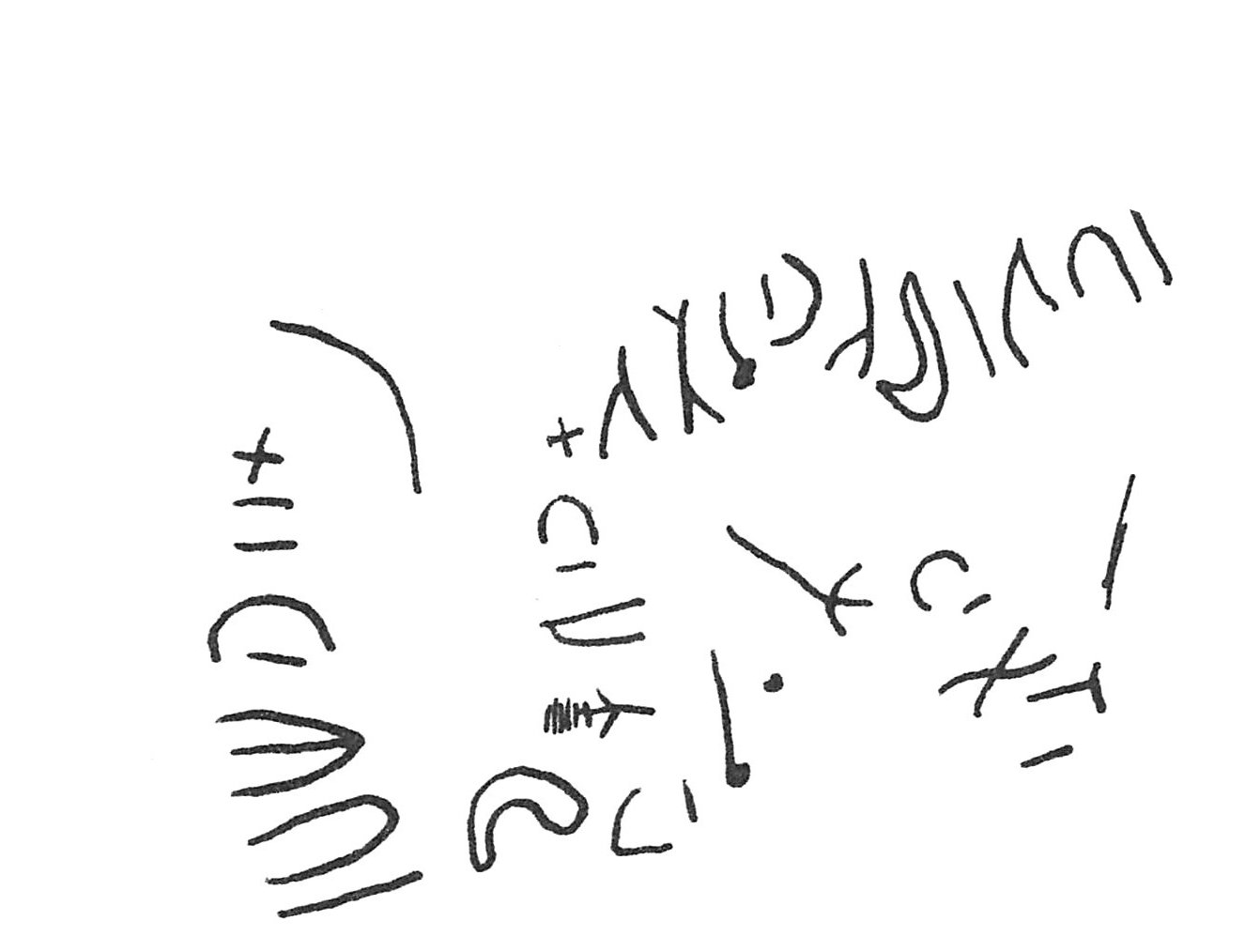 inscription of siglum C 547