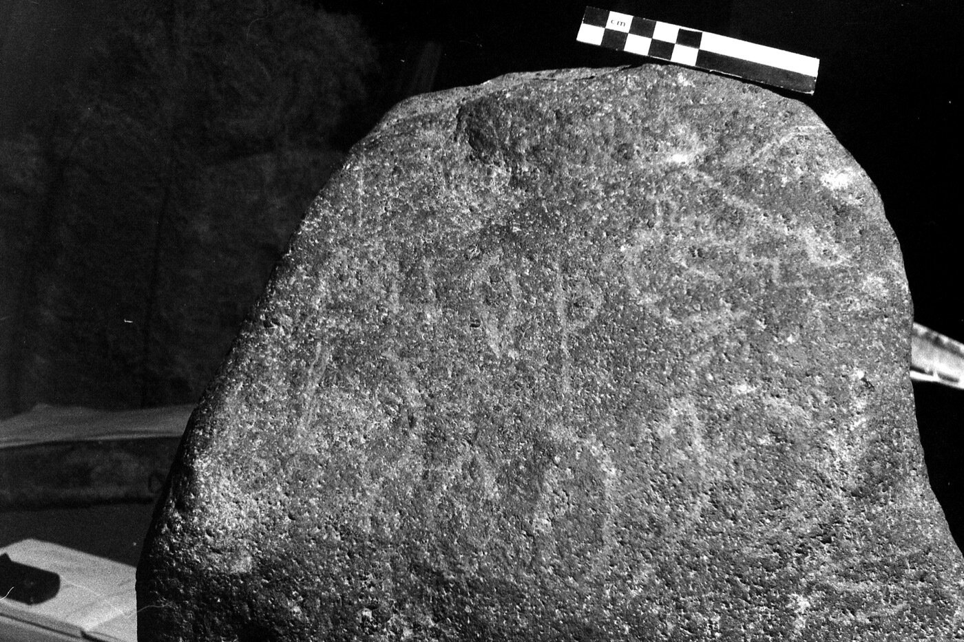 inscription of siglum C 551