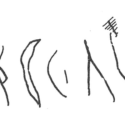 inscription of siglum C 56