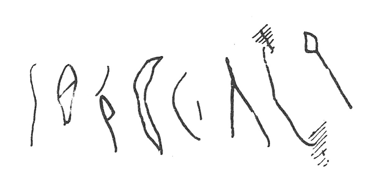 inscription of siglum C 56