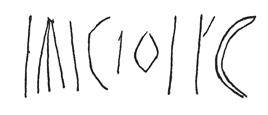 inscription of siglum C 565