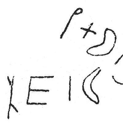 inscription of siglum C 582