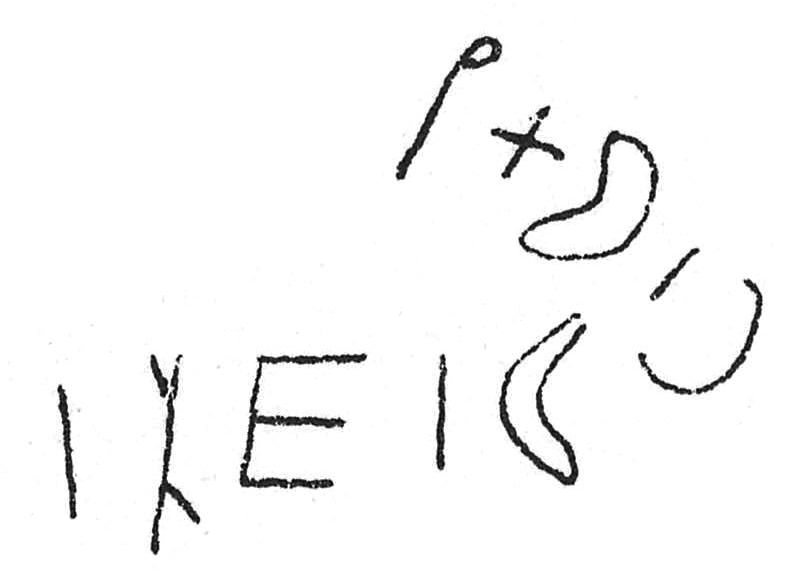 inscription of siglum C 582