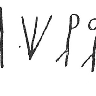 inscription of siglum C 601