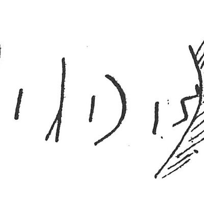 inscription of siglum C 602