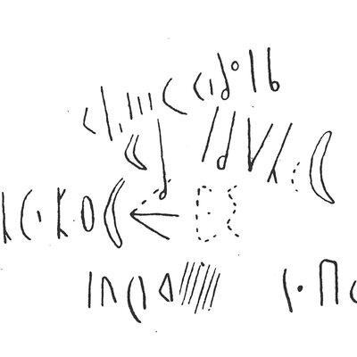 inscription of siglum C 605