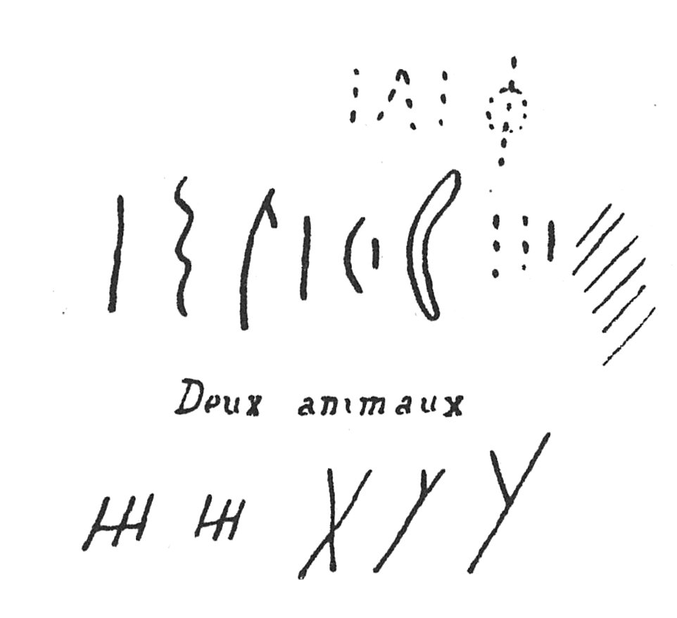 inscription of siglum C 610