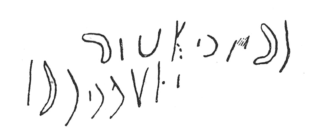 inscription of siglum C 630