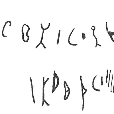 inscription of siglum C 634