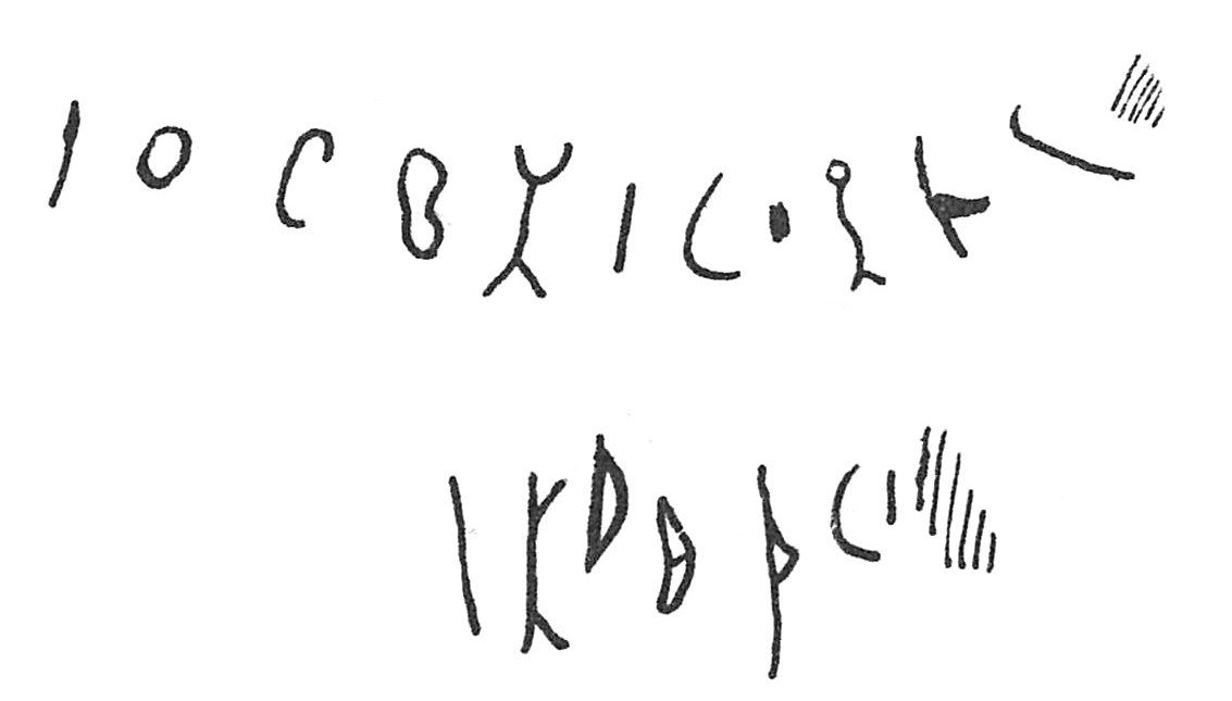 inscription of siglum C 634