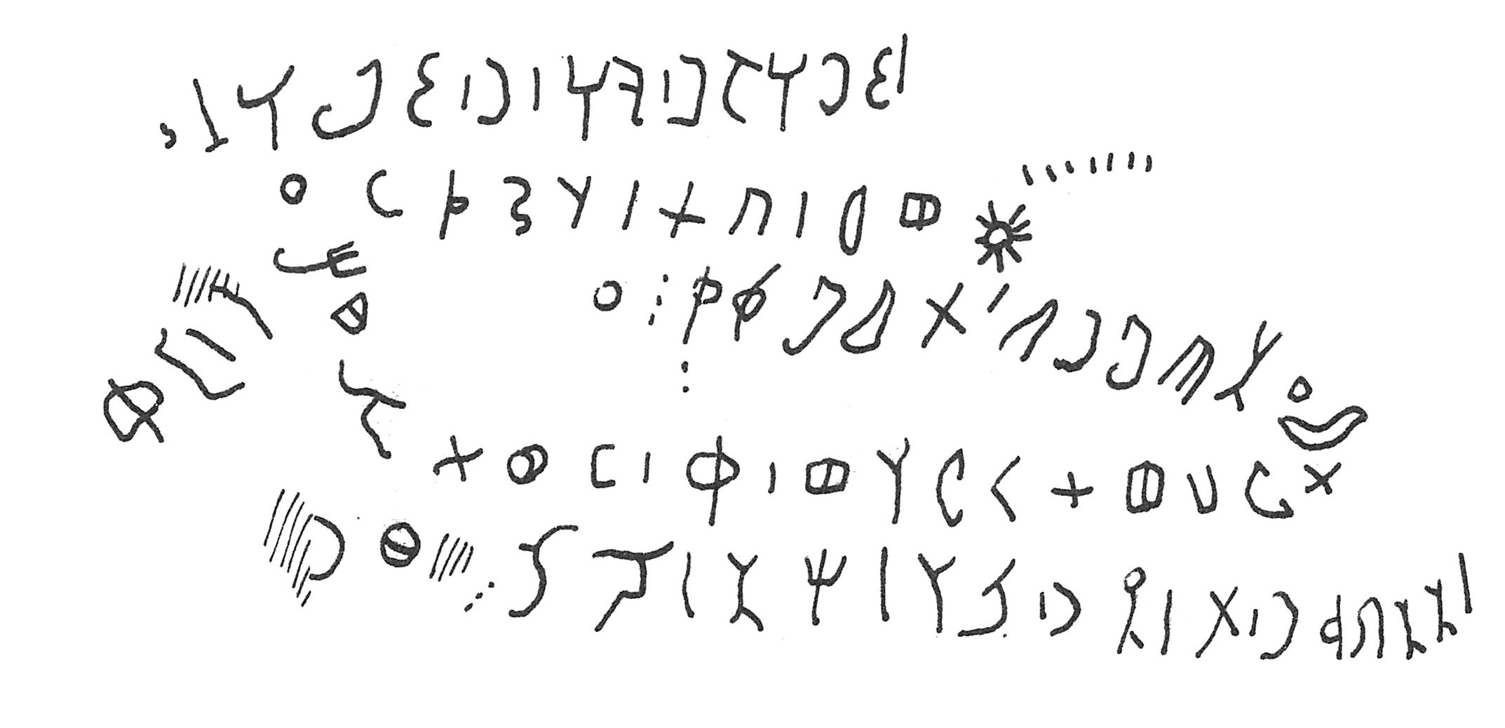 inscription of siglum C 64