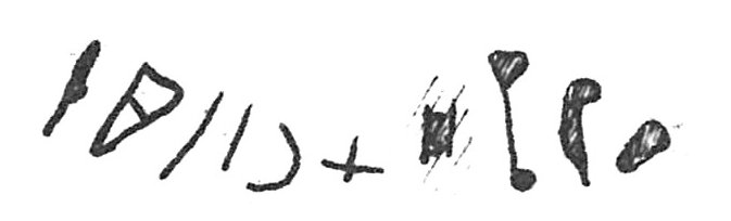 inscription of siglum C 656