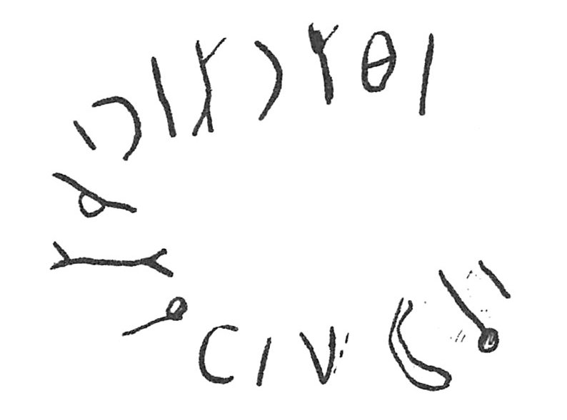 inscription of siglum C 674