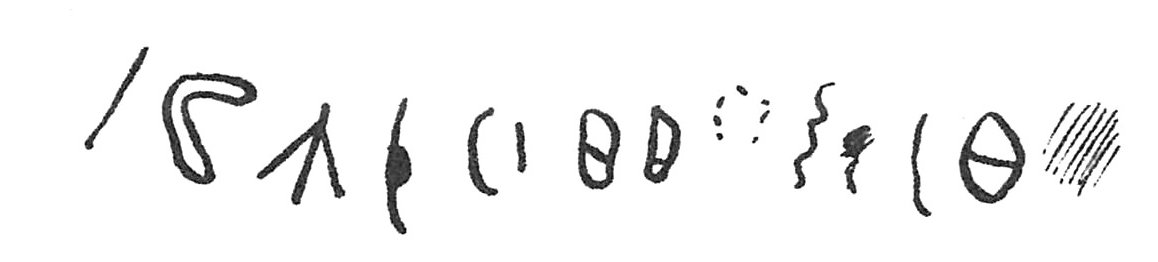 inscription of siglum C 685