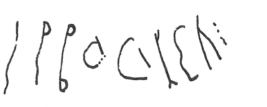 inscription of siglum C 69