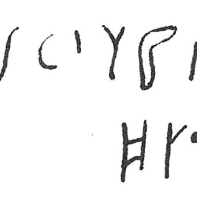 inscription of siglum C 691