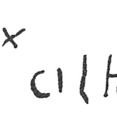 inscription of siglum C 703