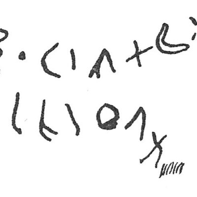 inscription of siglum C 717