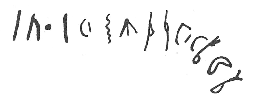 inscription of siglum C 724