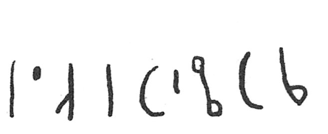 inscription of siglum C 728