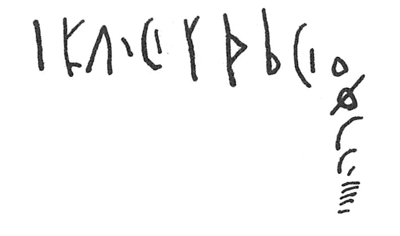 inscription of siglum C 732