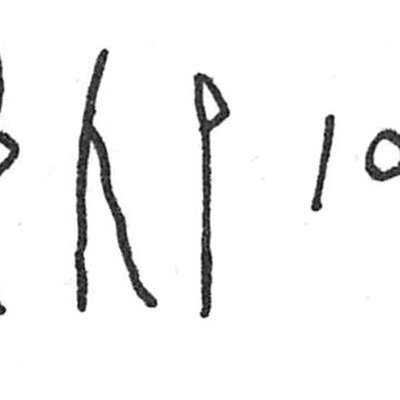 inscription of siglum C 735