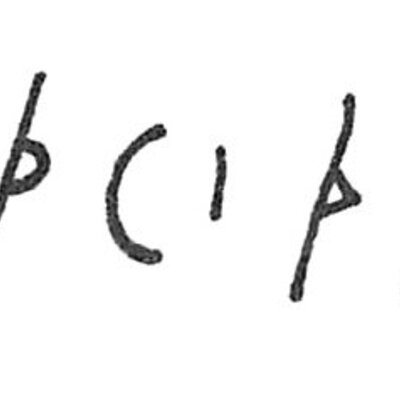 inscription of siglum C 75