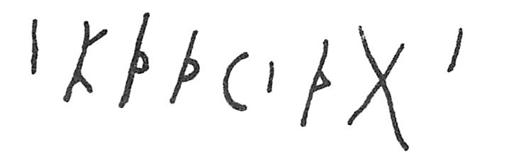 inscription of siglum C 75