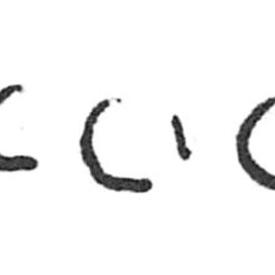 inscription of siglum C 768