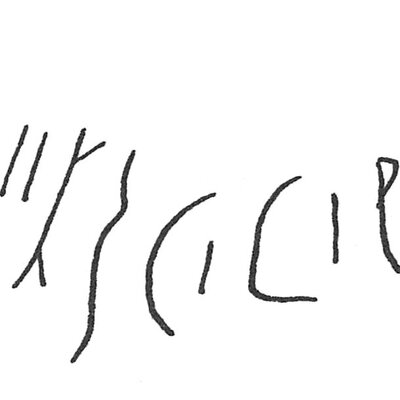 inscription of siglum C 791