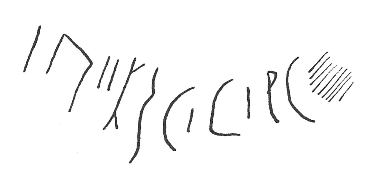 inscription of siglum C 791