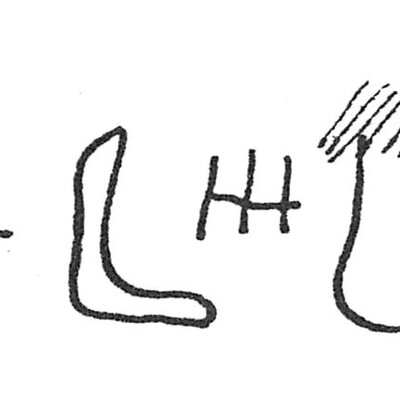 inscription of siglum C 801