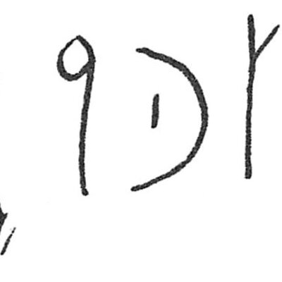 inscription of siglum C 809