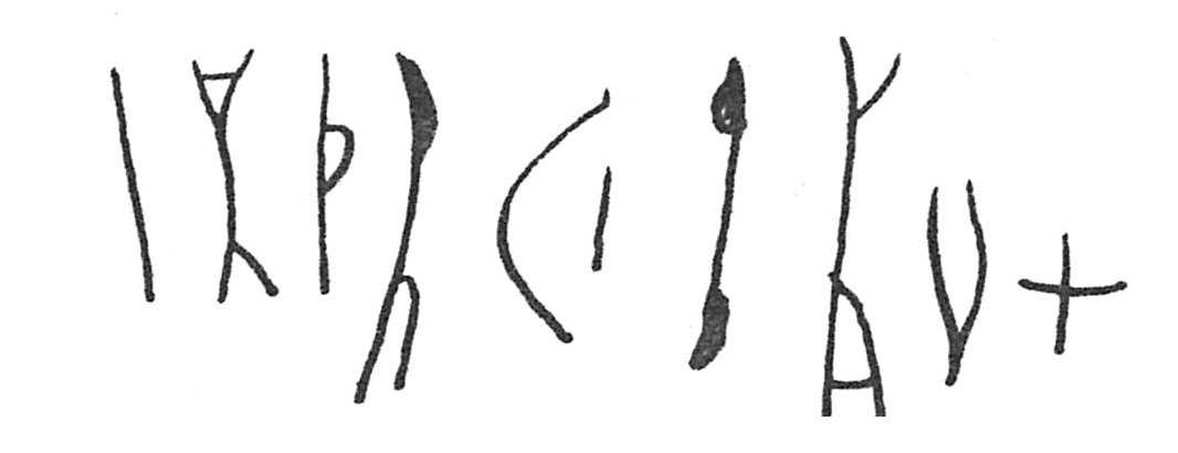 inscription of siglum C 828