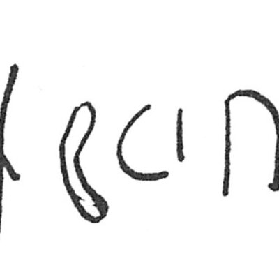 inscription of siglum C 829